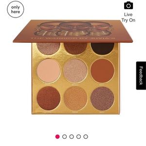 EUC Juvias Place “The Warrior” Eyeshadow Palette